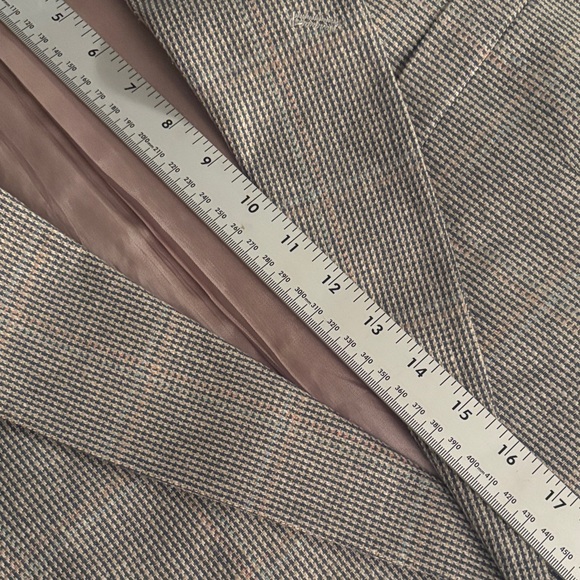 Cellini Collection Gray w/ Blush/Blue accents Men's Blazer - Picture 12 of 16